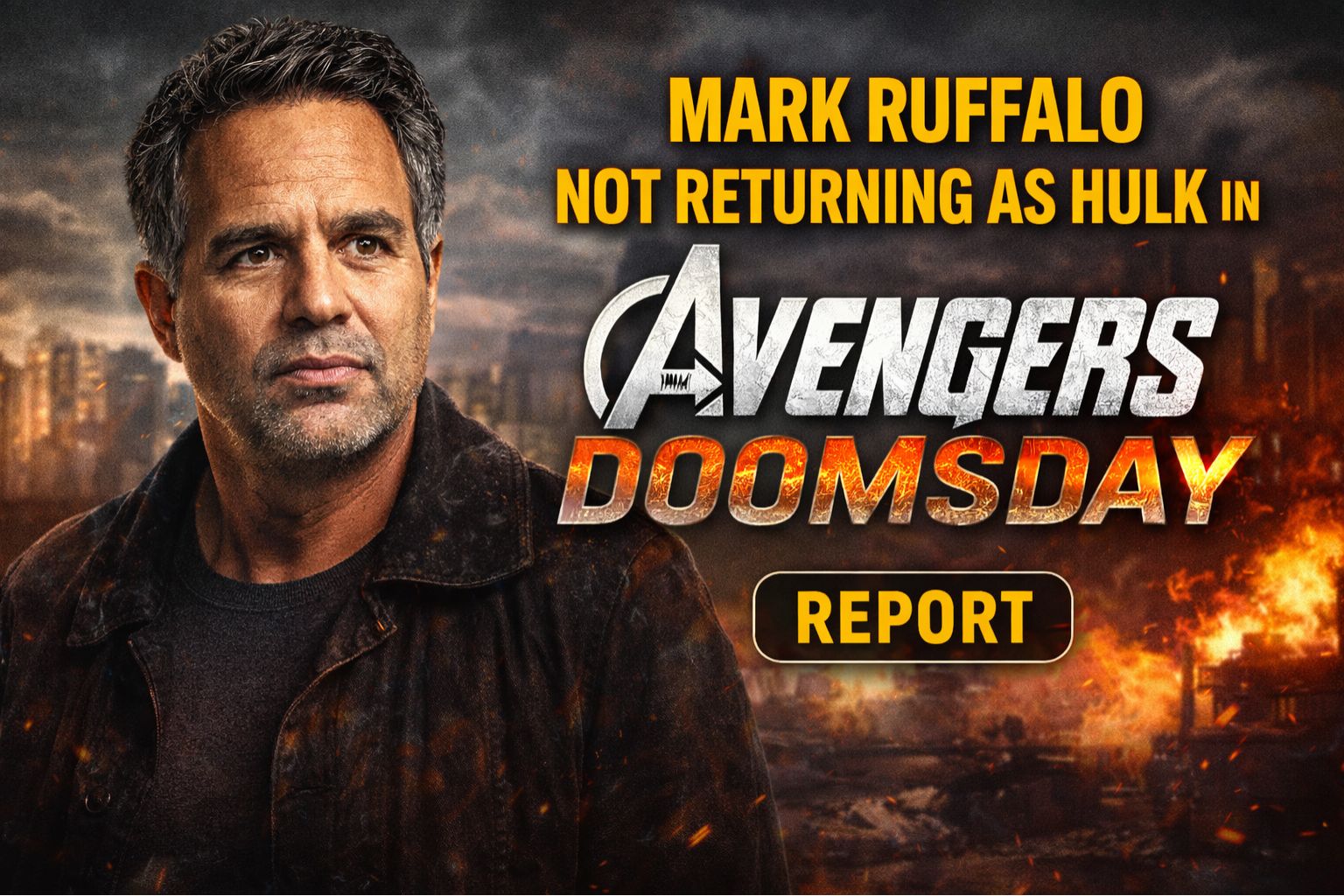 Mark Ruffalo Reportedly Not Returning as Hulk in Avengers