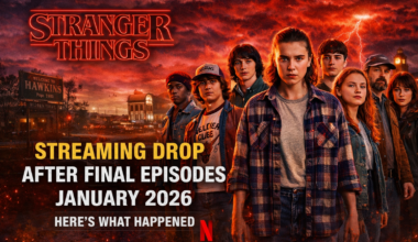 Stranger Things Sees Streaming Drop After Final Season Release in January 2026