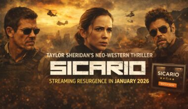 Taylor Sheridan’s Sicario Becomes a Global Streaming Hit in 2026