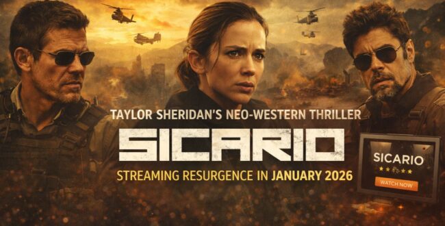 Taylor Sheridan’s Sicario Becomes a Global Streaming Hit in 2026